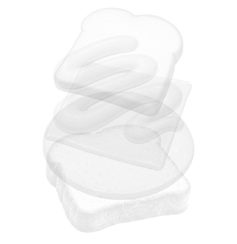 Your sandwich progress: 0 of 5 pieces built