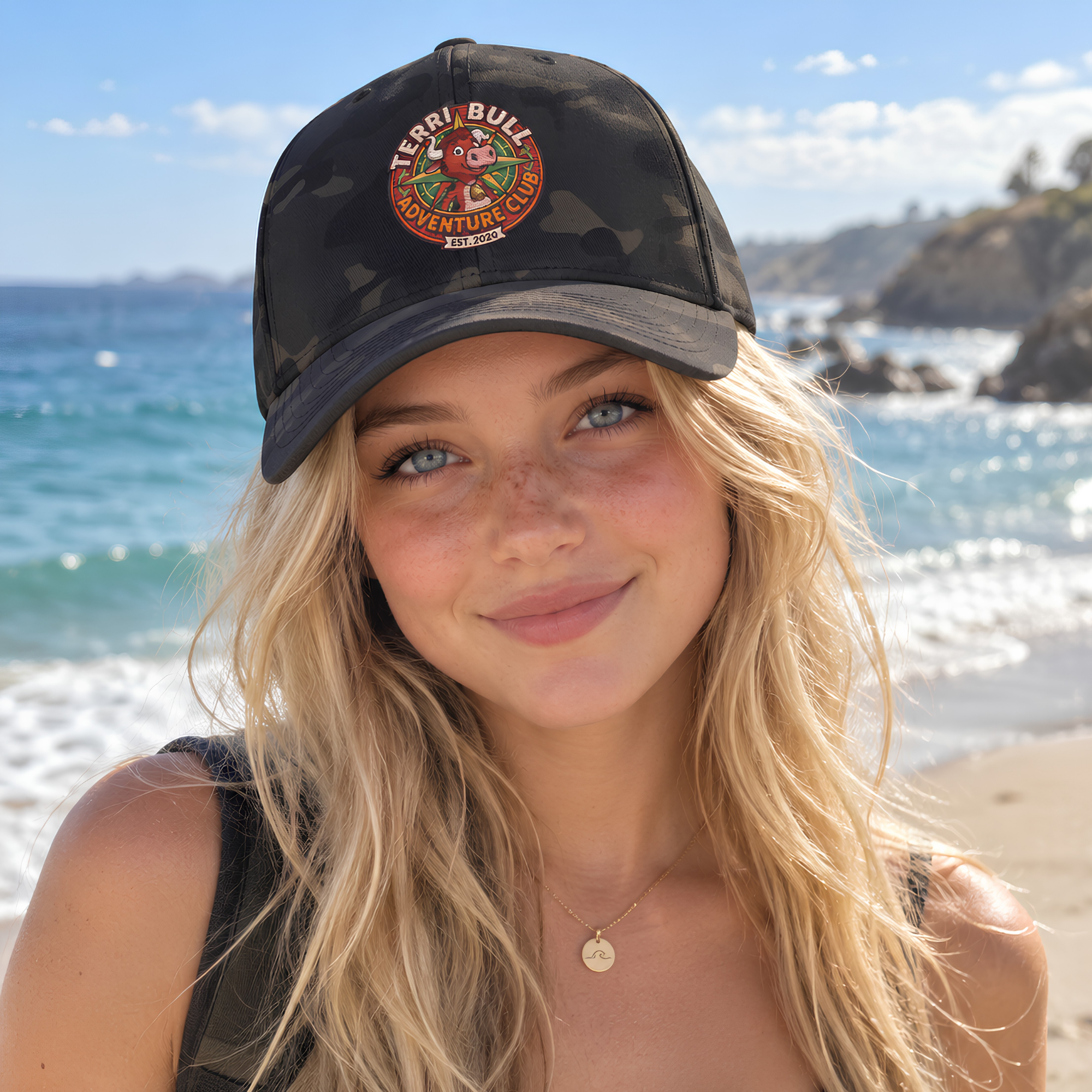 Terri Bull Adventure Club Structured Twill Cap - Image 2