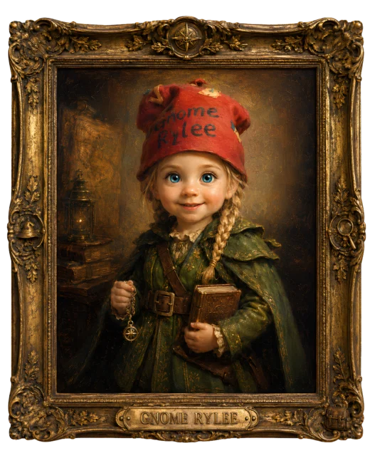 Gnome Rylee museum portrait