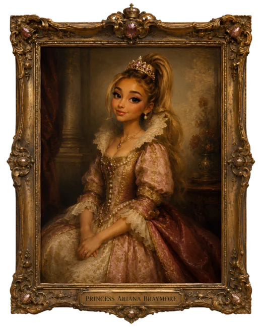 Princess Ariana Braymore museum portrait