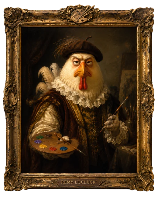 Remy Le-Cluck museum portrait