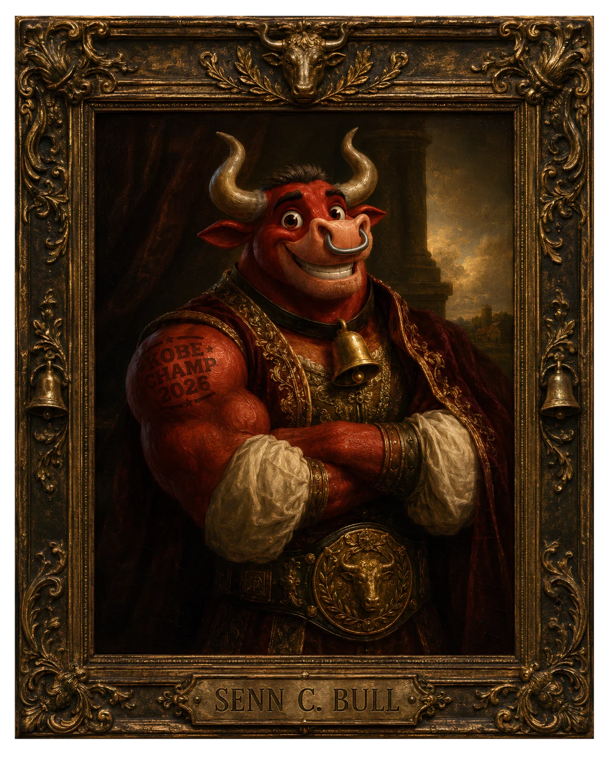 Senn C. Bull museum portrait