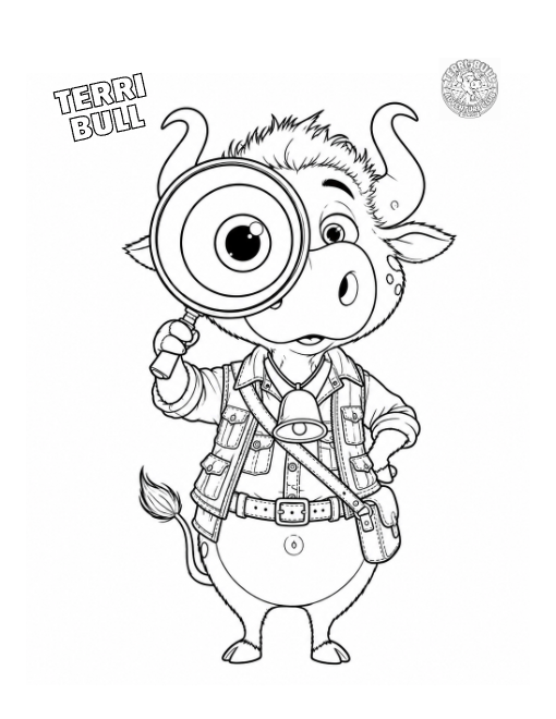 Terri Bull coloring sheet